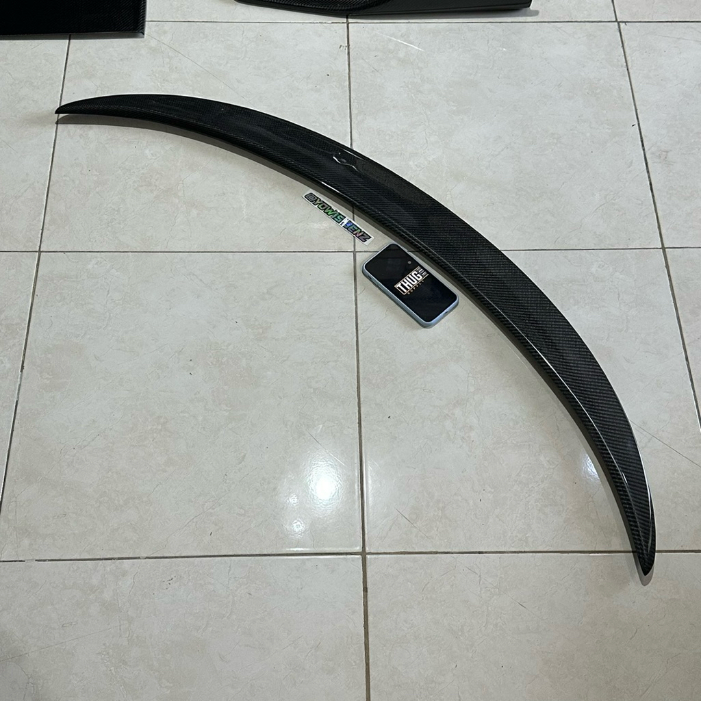 Jual DUCKTAIL AMG W117 CLA 45 REAL CARBON WING SPOILER CANARDS SIRIP ...