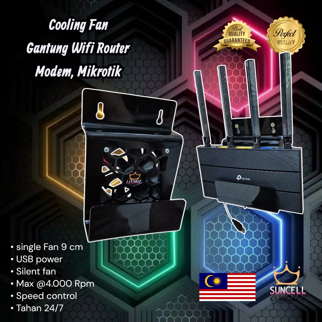 Jual Pendingin Gantung untuk Router WiFi / Modem / Mikrotik / ONT ...
