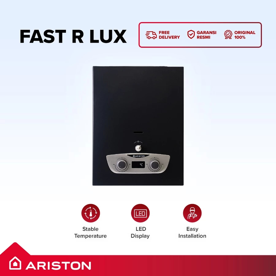 Jual ARISTON Fast R LUX / FAST R OMN 5 LUX LPG IDN Gas Water Heater ...