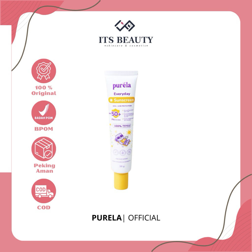 Jual Its Beauty - PURELA Physical Sunscreen SPF 50+ | Shopee Indonesia