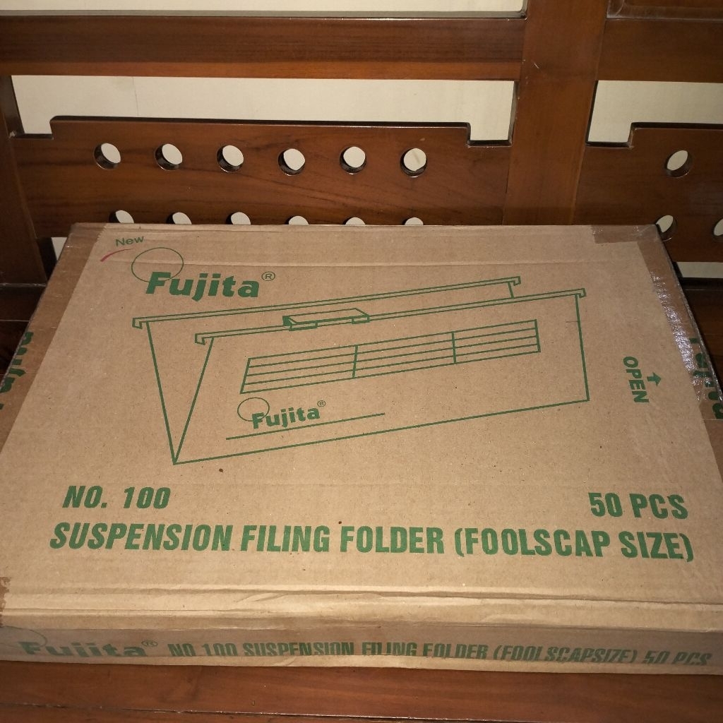 Jual Map Gantung/Hang Map Fujita No.100 Foolscap Size/Folio | 1 Pak: 50 ...