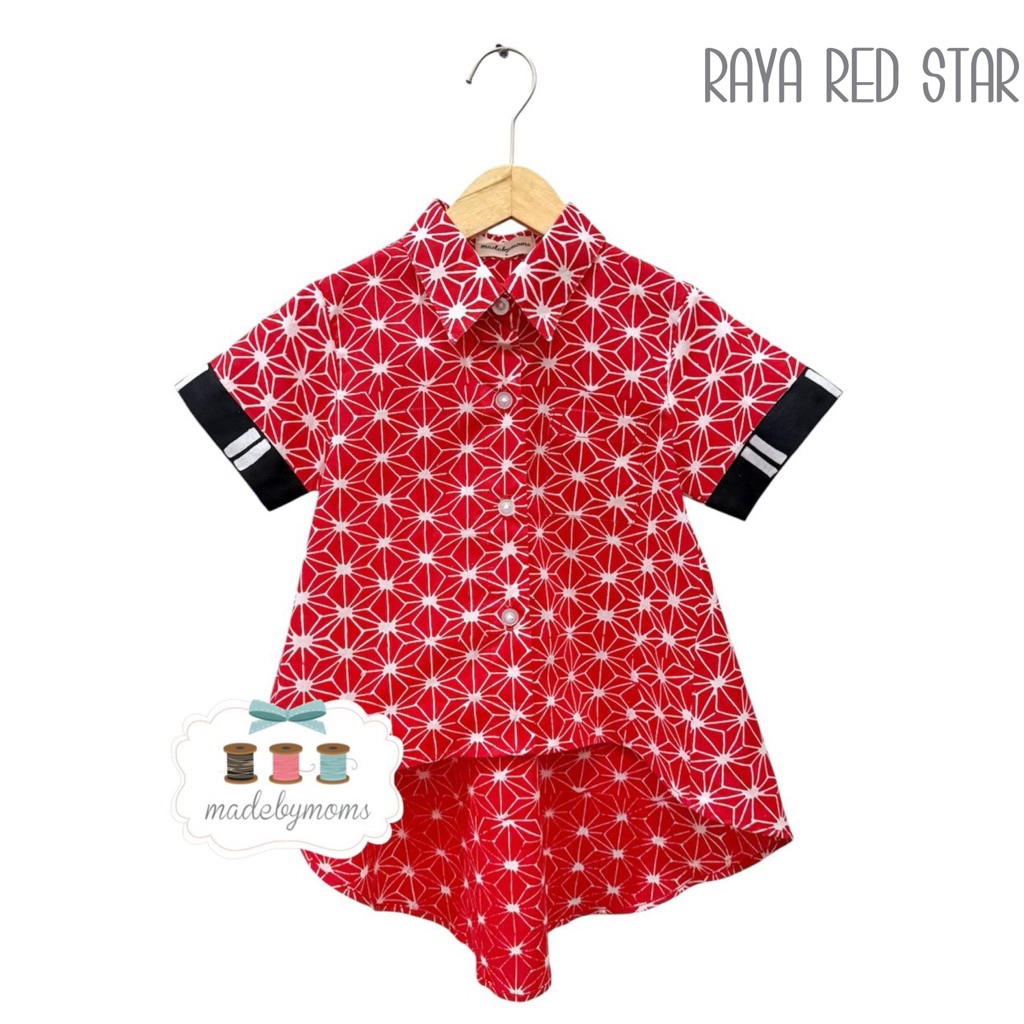 Jual Batik Teens - RAYA RED STAR | Shopee Indonesia