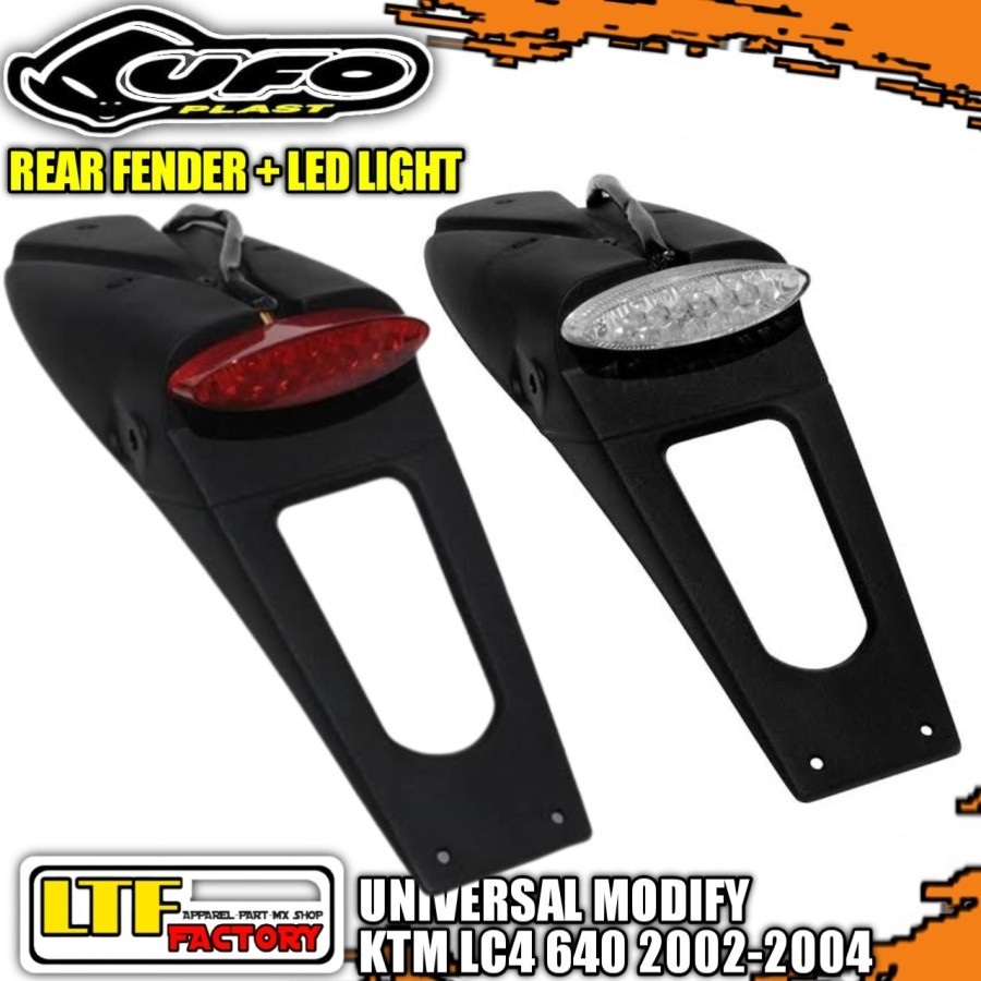 Plaques Latérales Plastique Enduro Motocross CEMOTO Argent - Parfaites Pour KTM LC4 640 E, Duke, SMC & Adventure