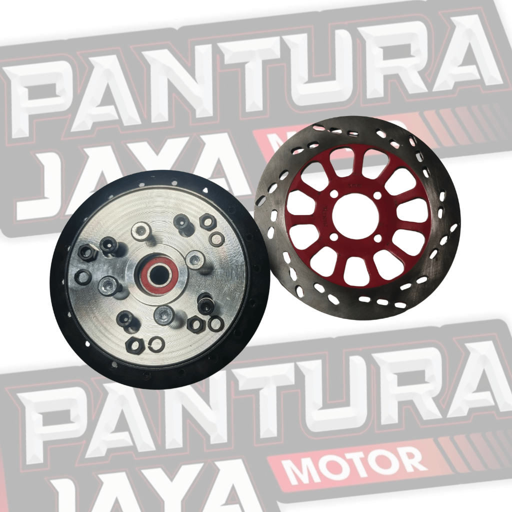 Jual PLENDES ADAPTOR CAKRAM BELAKANG set Baut adaptor tromol + PIRINGAN ...