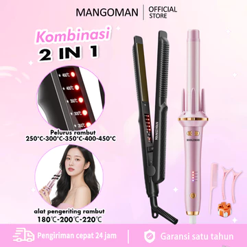 MANGO MAN Hair Curly Styler Auto Curler 28mm Catokan Curly Otomatis Ceramics Curly Catokan