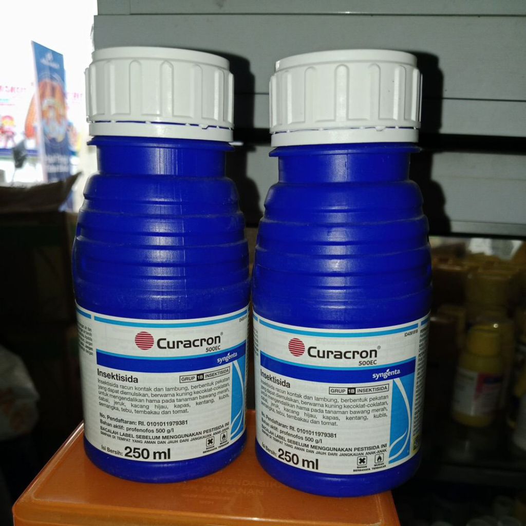 Jual Insektisida Curacron 500EC 250ml-efektif Membasmi Hama ...