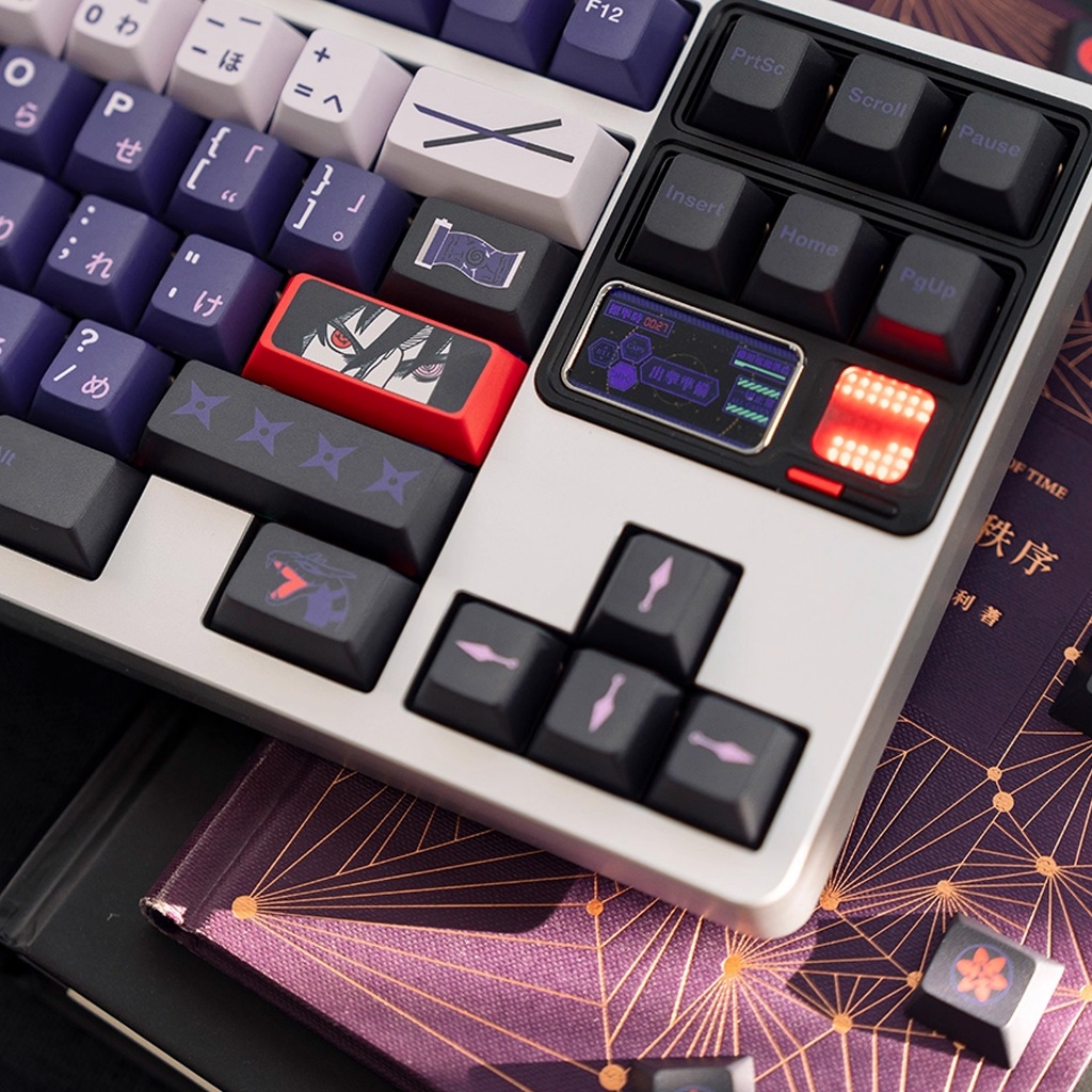 Jual FBB Ninja Keycaps PBT Dyesub 145 Keys Cherry Profile Mechanical ...