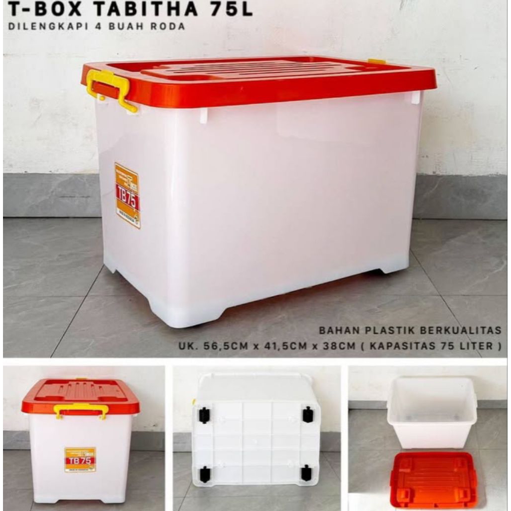 Jual [TERMURAH] Box container T-Box tabitha 52L-75L-82L | Shopee Indonesia