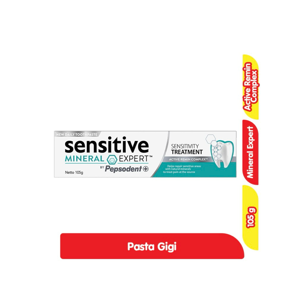 Jual Pepsodent Sensitive Mineral Expert Pasta Gigi Active Remin Complex ...