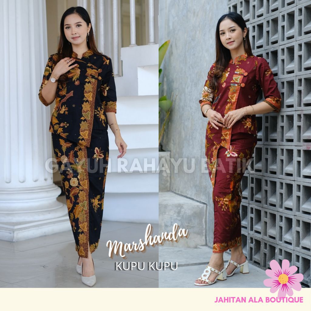 Jual COD Setelan Batik Kebaya, Setelan Batik Atasan Dan Rok, Setelan ...