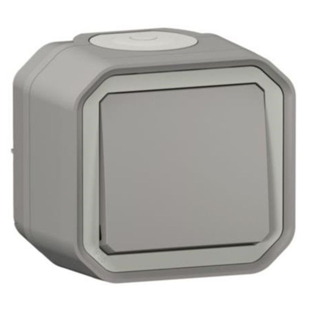 Legrand Wippschalter Serie FR AP Plexo IP55 grau - Ihr Online-Shop fü