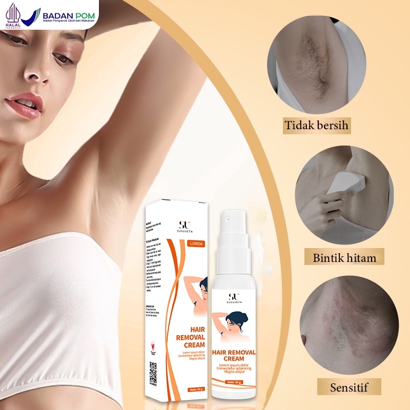 Jual SUSUVETA Perontok bulu permanen asli Cukur ketiak wanita Hair ...