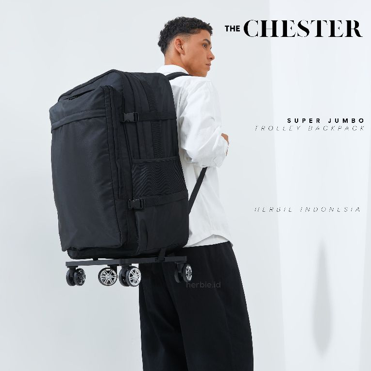 Jual [THE CHESTER] KOPER TAS RANSEL PREMIUM 24 INCH TAS TROLI SUPER ...