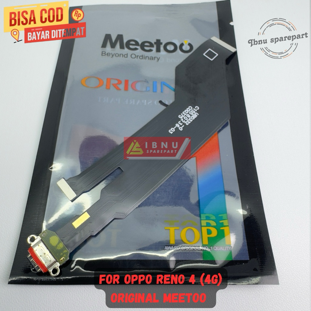 Jual Flexible charger RENO 4 (4G) ORIGINAL MEETOO FULL KOMPONEN IC ...