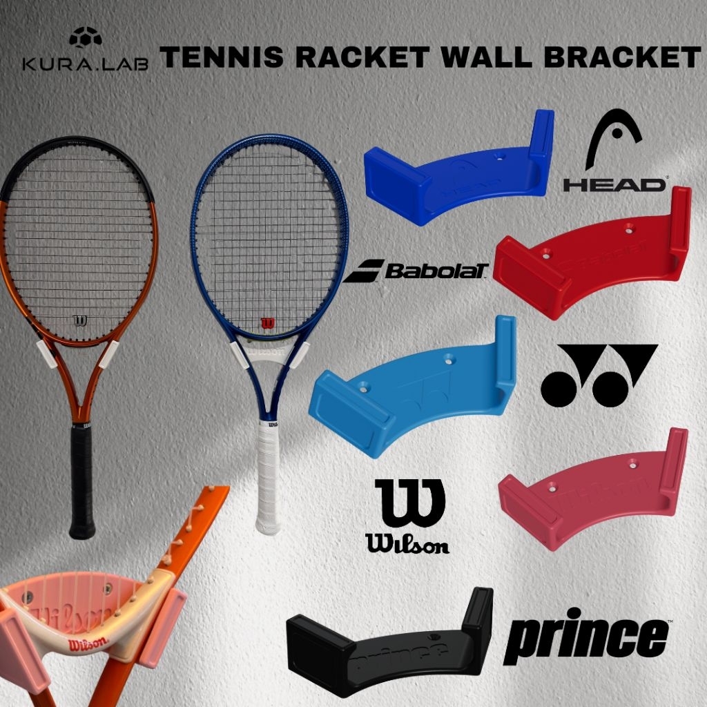 Jual Bracket Dinding Raket Tenis | Tennis Racket Wall Bracket - Holder ...