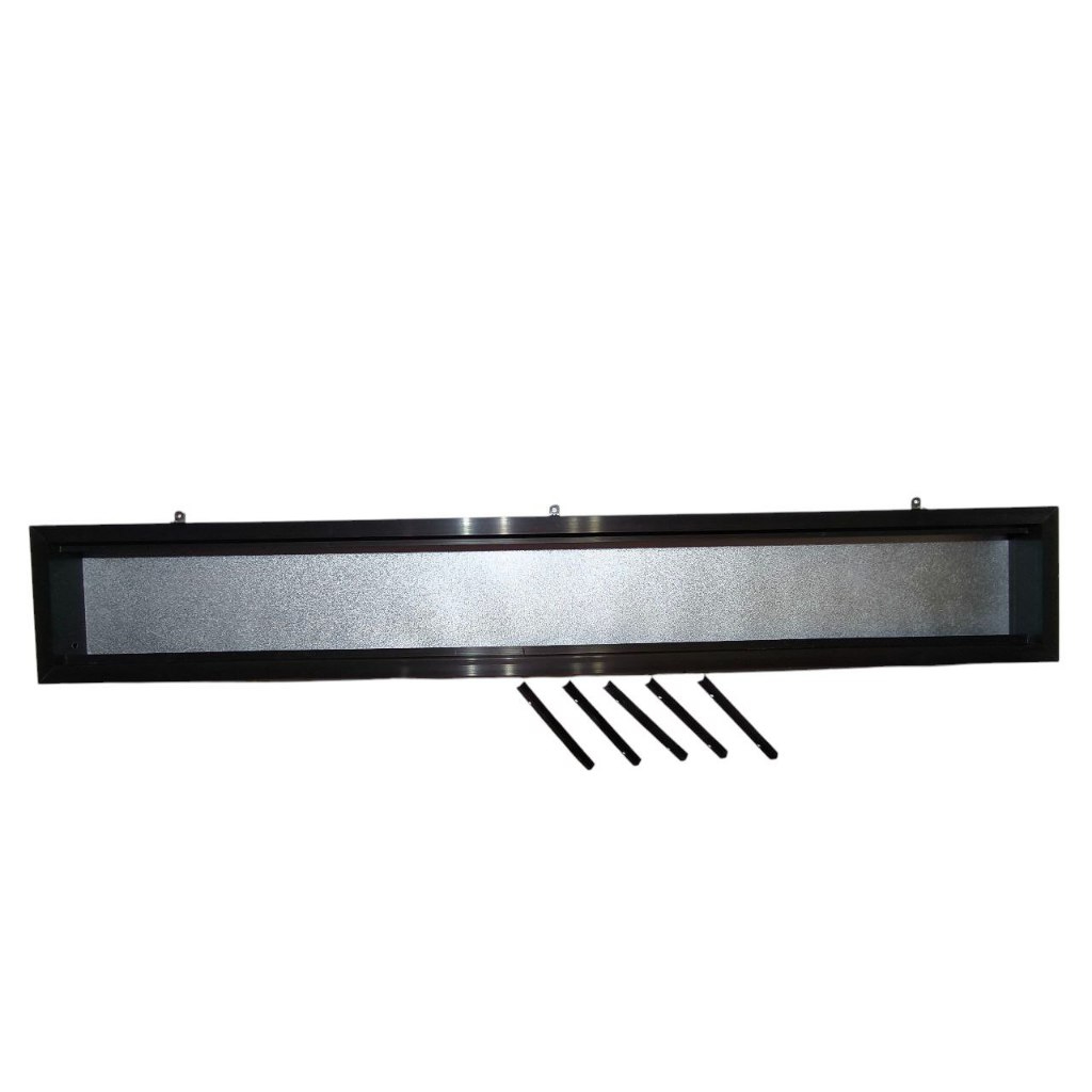 Jual frame casing running text outdoor 1 sisi p10 / p5 rgb +kabel gland ...