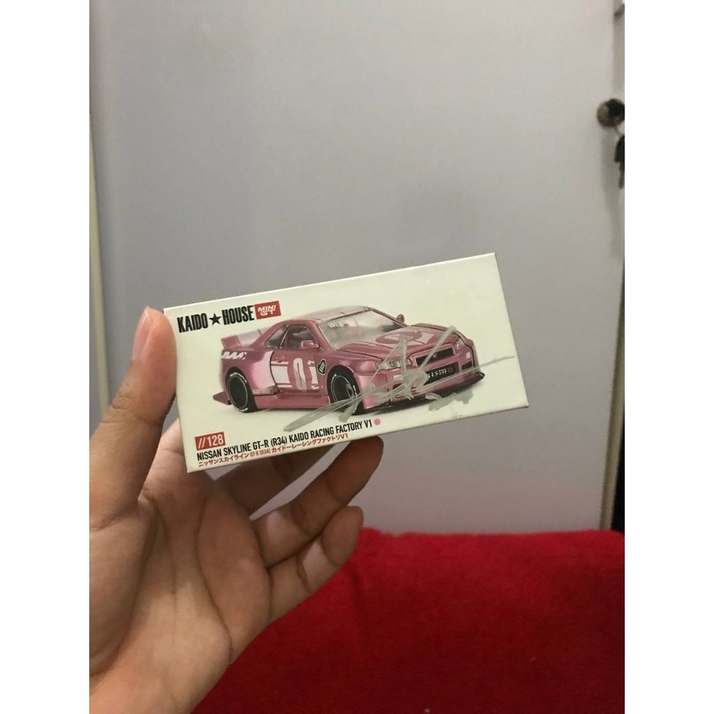 Jual Mini GT R34 PINK unseal | Shopee Indonesia