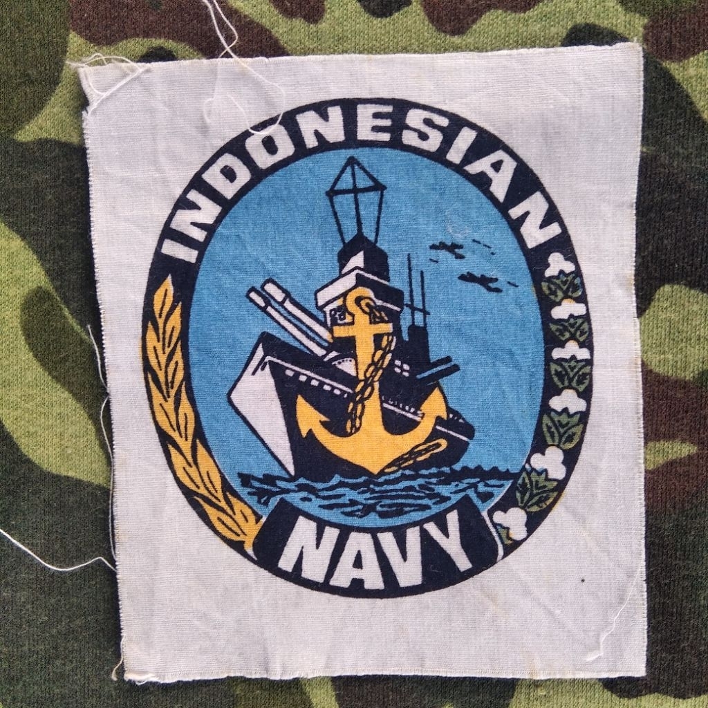 Jual patch tentara jadul emblem kesatuan tni al deployment 1975 operasi ...