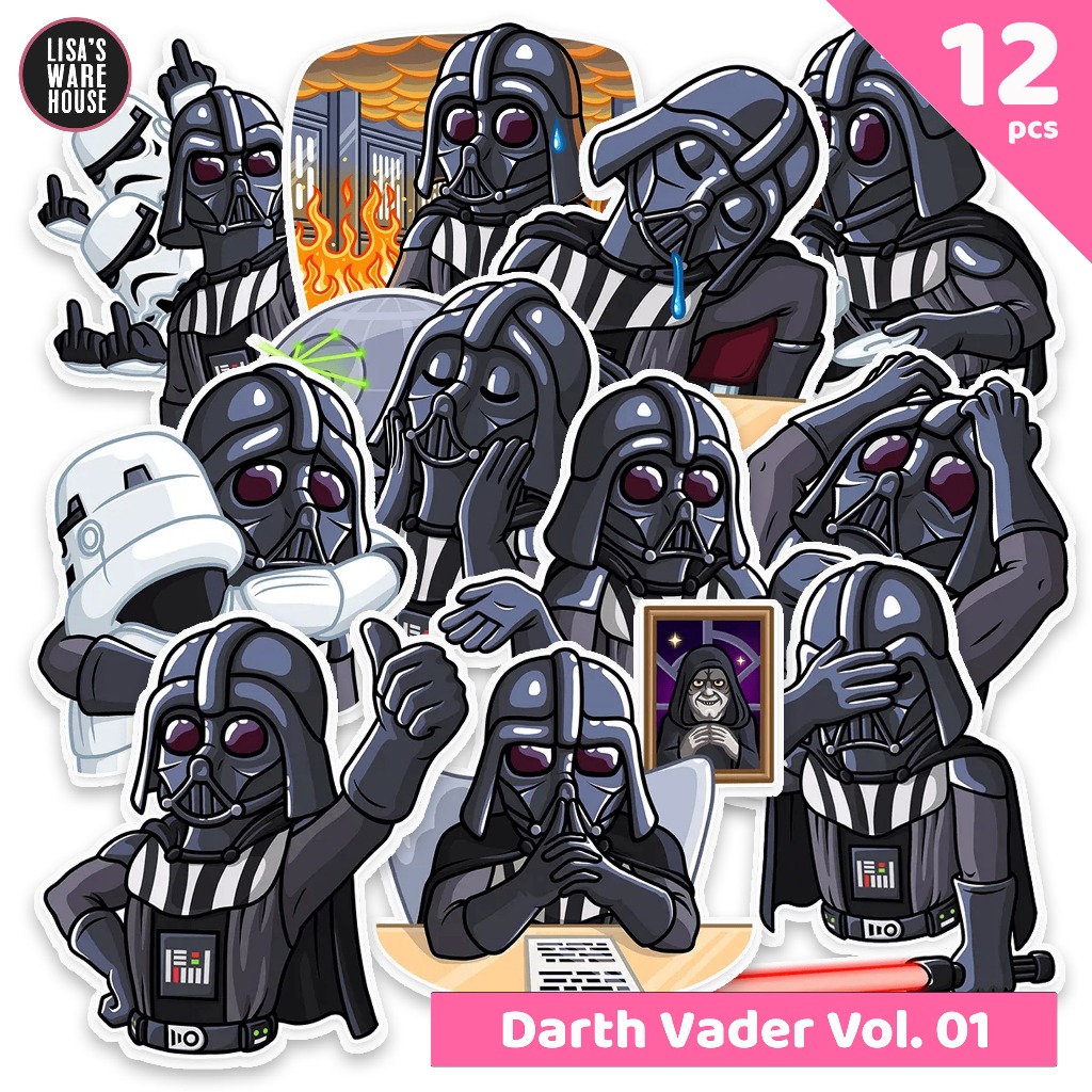 Jual Sticker Darth Vader Volume 01 | Shopee Indonesia