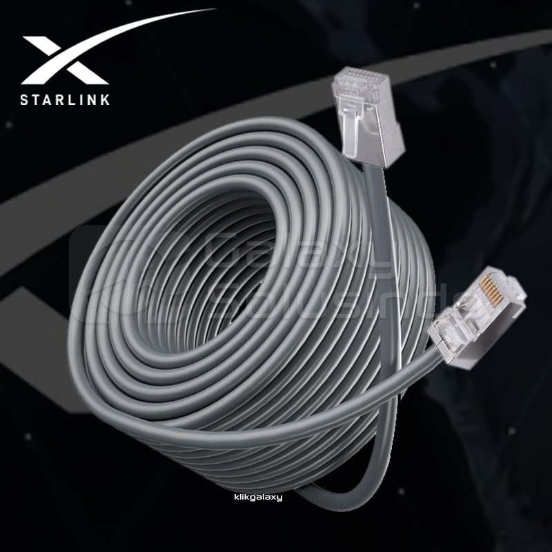 Jual STARLINK Gen3 V4 Original 45 METER 150 FT Ethernet Cable | Shopee ...