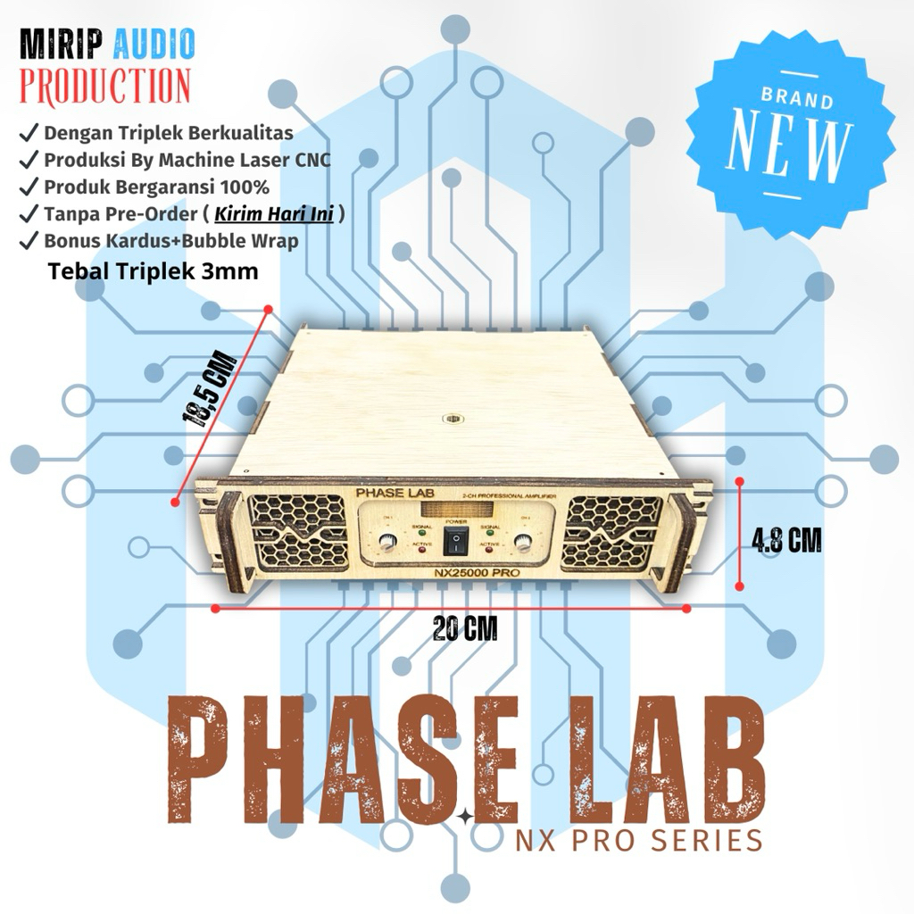 Jual Miniatur Box Power Ampli PHASE LAB | Shopee Indonesia