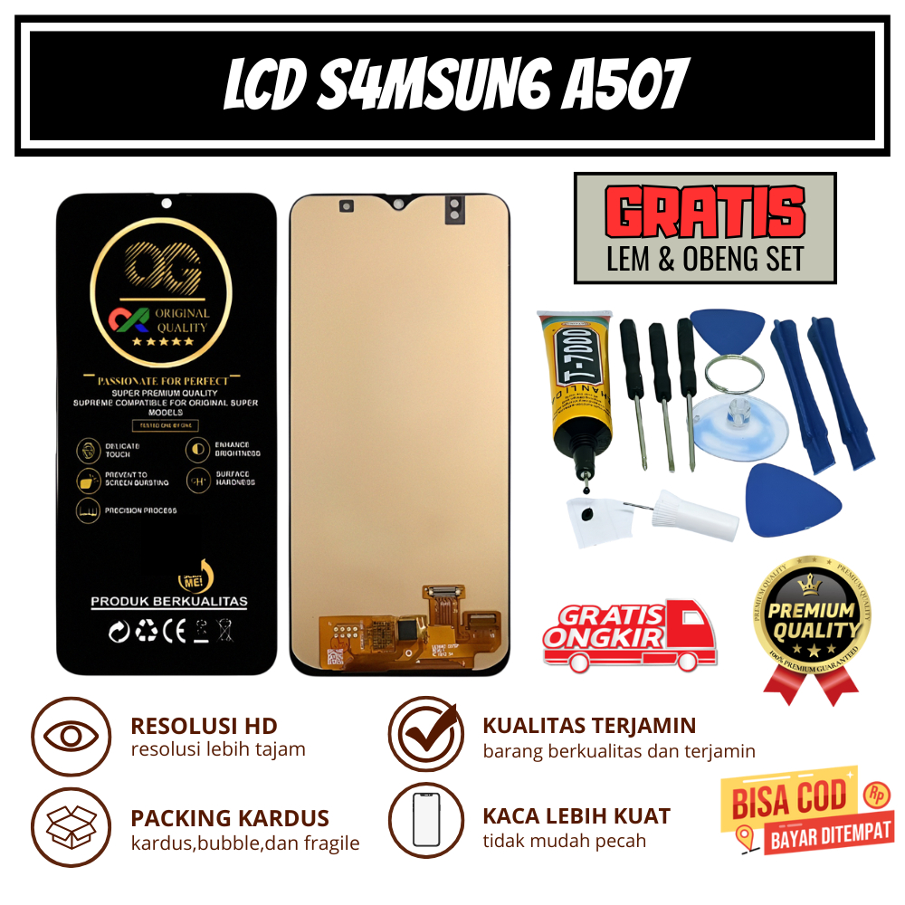 Jual LCD SAMSUNG GALAXY A507 ORIGINAL + TOUCHSCREEN || GRATIS 1 SET ...
