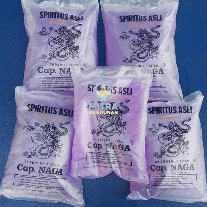 Jual SPIRTUS CAP NAGA/ SPIRITUS ASLI 1 LITER | Shopee Indonesia