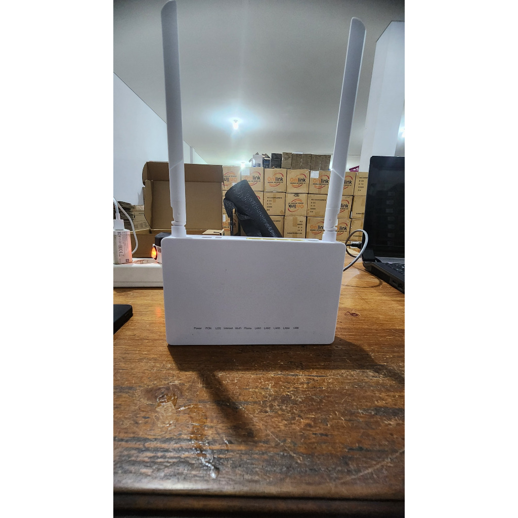Jual Modem F609 V9 XPON ONU 1GE + 3FE + 1USB + 1POT + WiFi 5dBi | Modem ...