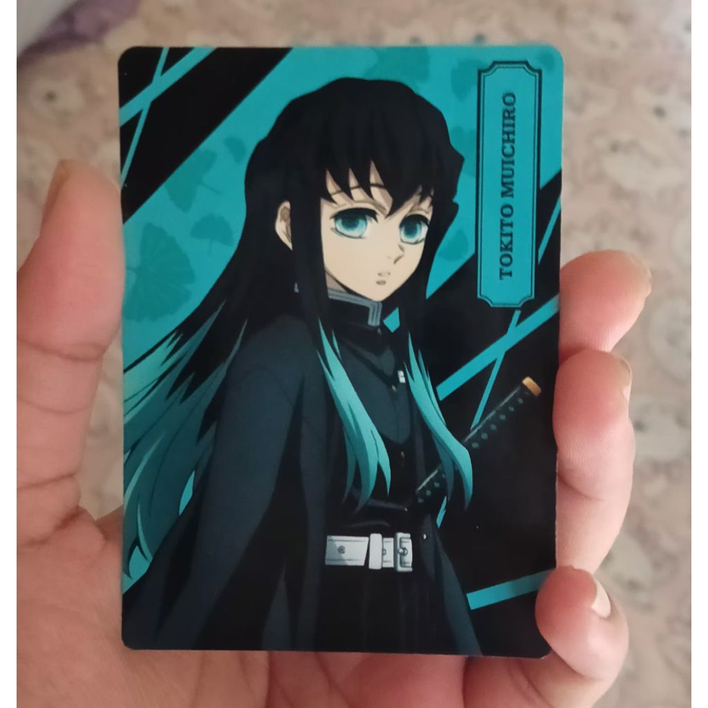 Jual Family Mart x Demon Slayer Tokito Muichiro Card | Shopee Indonesia