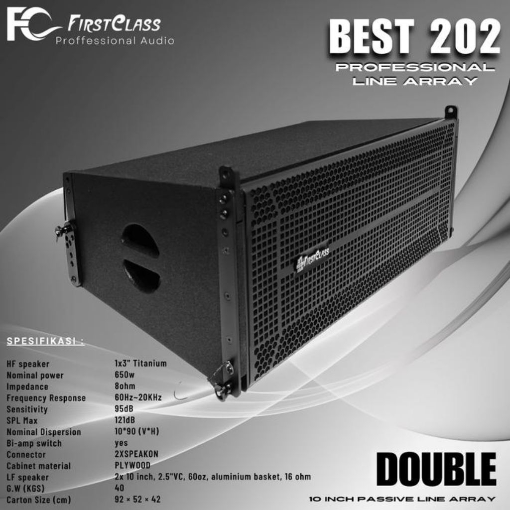 Jual Professional line array Doble 10 inch original line array ...