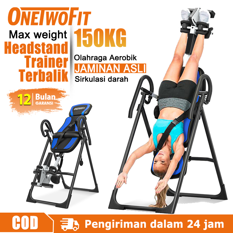 Jual OneTwoFit New Headstand Trainer Terbalik Alat Olahraga Foldable ...