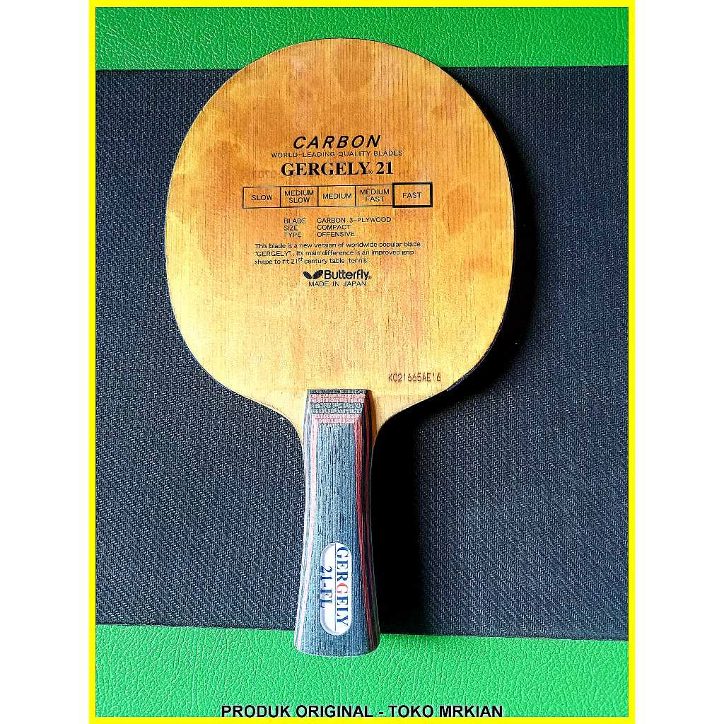 Jual Blade Butterfly Gergely 21 Carbon _02 | Shopee Indonesia