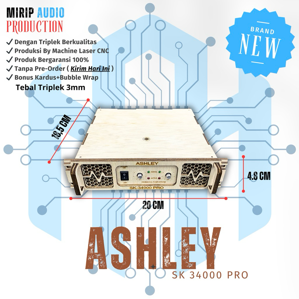 Jual Miniatur Box Power Ampli ASHLEY | Shopee Indonesia