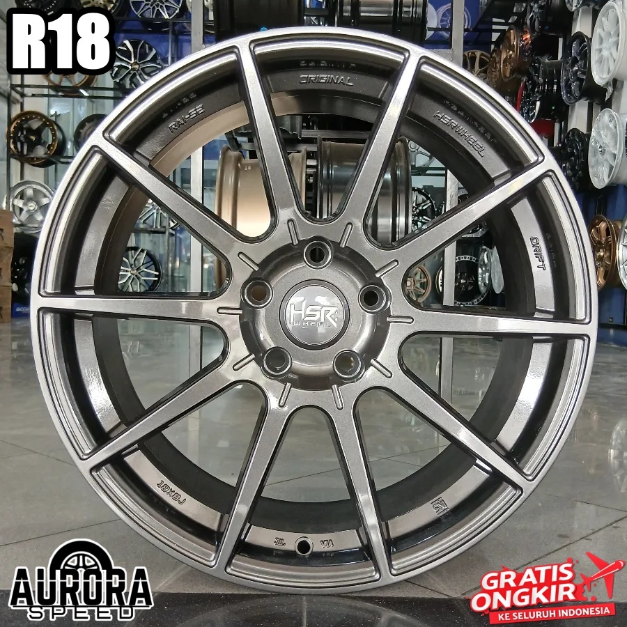 Jual Velg racing ring 18 untuk mobil Innova Zenix Xpander HRV Terios ...
