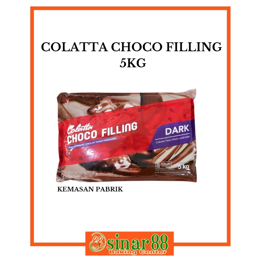 Jual Colatta Choco Filling bag 5kg (Isian roti cokelat) | Shopee Indonesia