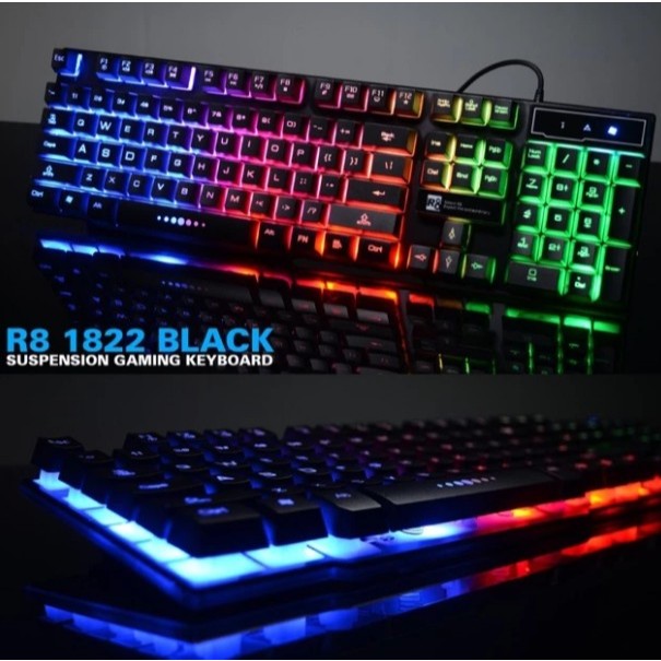 Jual KEYBOARD GAME / KEYBOARD / KEYBOARD R8 / GAMING KEYBOARD ...