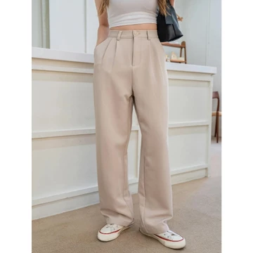 Celana Kulot Casual Wanita ARAJIWA – Look Santai Highwaist Anti Kusut Premium