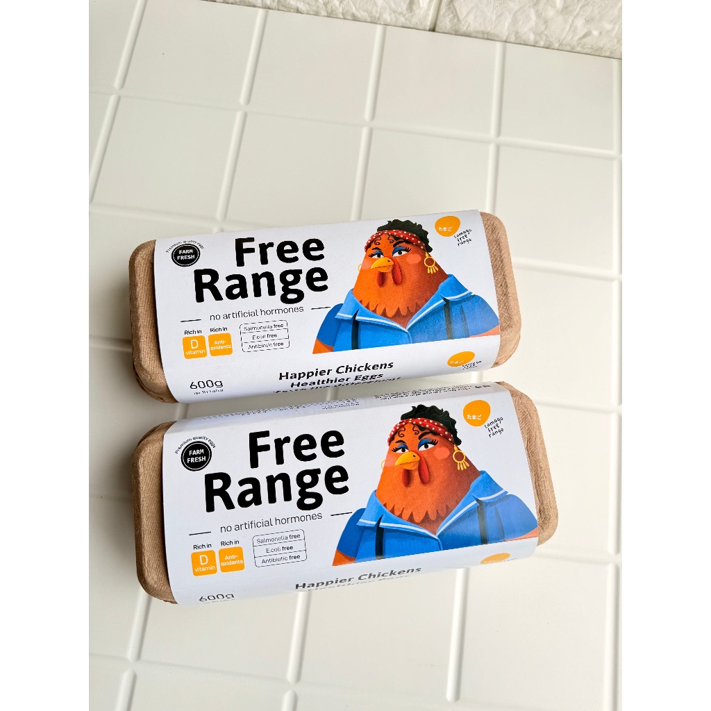 Jual Telur Free Range Tamago Free Range 2 Pack | Shopee Indonesia