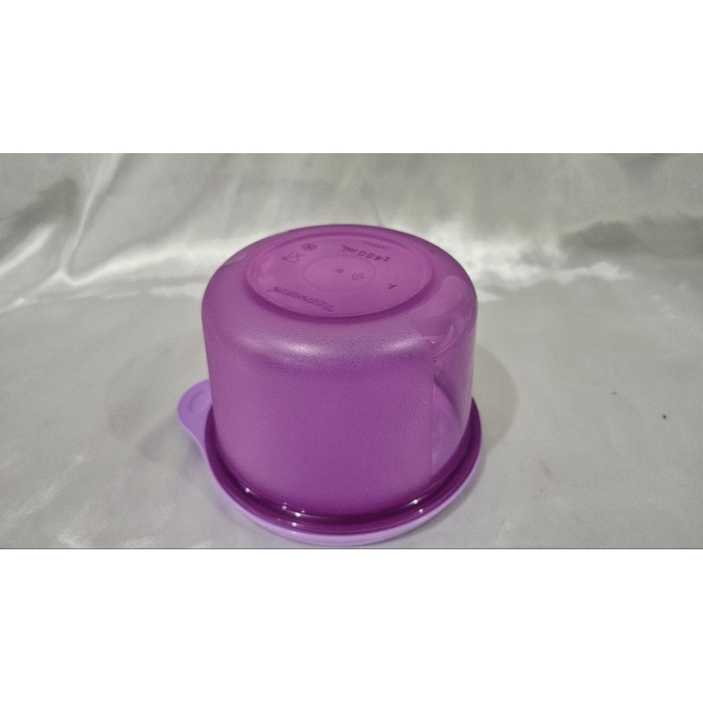 Jual rice bowl purple 400ml tupperware | Shopee Indonesia