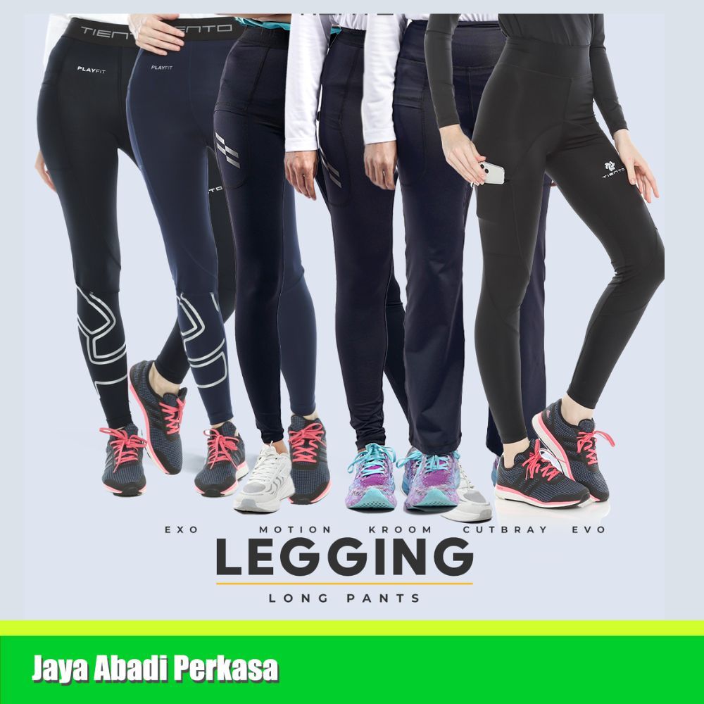 Jual Celana Olahraga Baselayer Leging Panjang Ketat Wanita Legging