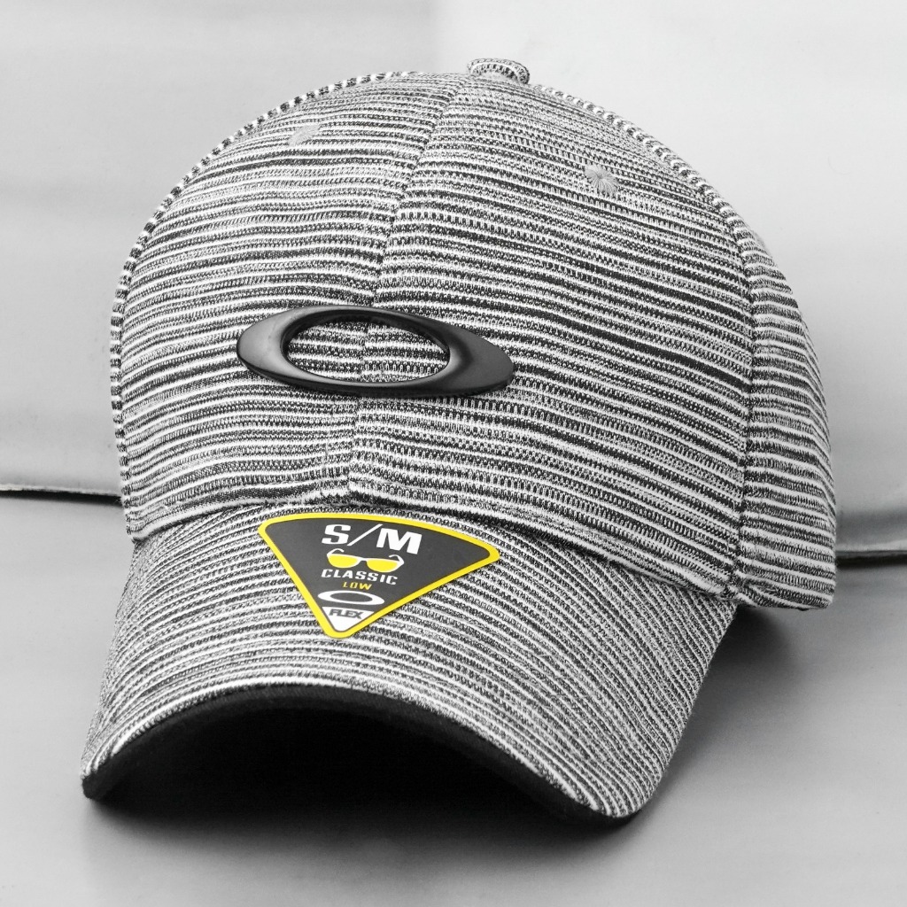 Topi Oakley Flexfit Topi Baseball Pria Import Mirror Original