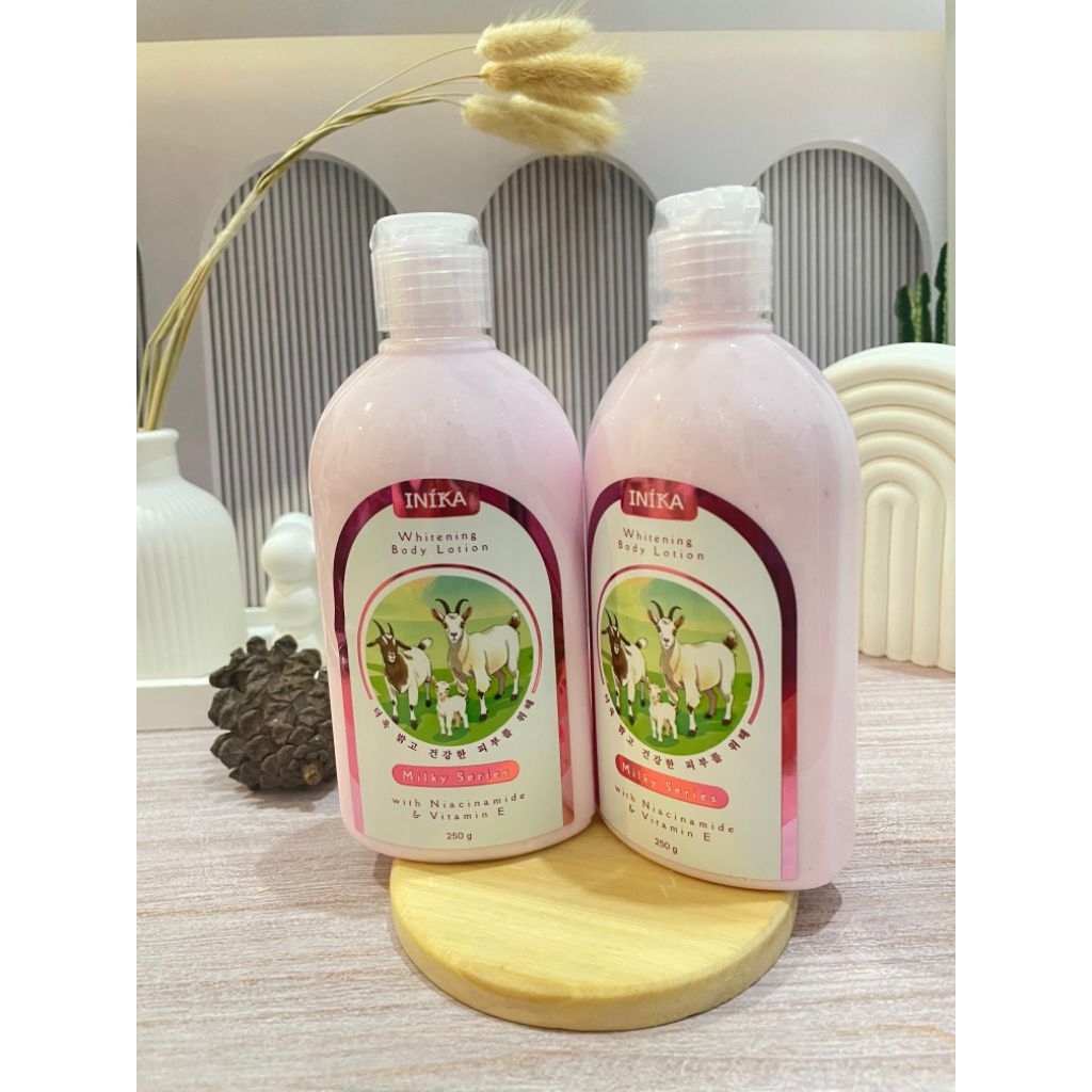 Jual Inika Handbody Lotion Goat's milk & Cow's milk 250gr (kemasan ...