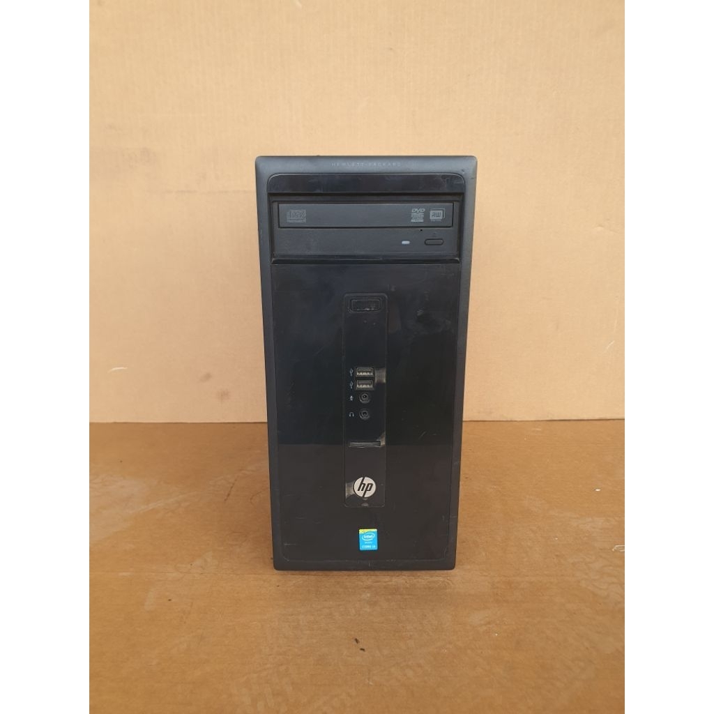 Jual pc/cpu bekas murah hp tower i5 4570 ram 8gb ssd 256gb.siap pakai ...