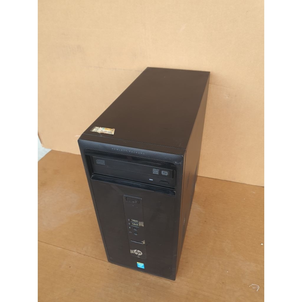 Jual pc/cpu bekas murah hp tower i5 4570 ram 8gb ssd 256gb.siap pakai ...