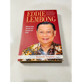 ( PROMO BUKU MURAH ORIGINAL ) BUKU POLITIK / HUKUM / TOKOH-TOKOH / SOSPOL / SOSIAL POLITIK / EDDIE LEMBONG / MENCINTAI TANAH AIR SEPENUH HATI