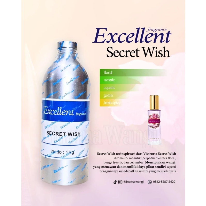 Jual SECRET WISH - EXCELLENT FRAGRANCE (100 mL, 50 mL) | Shopee Indonesia