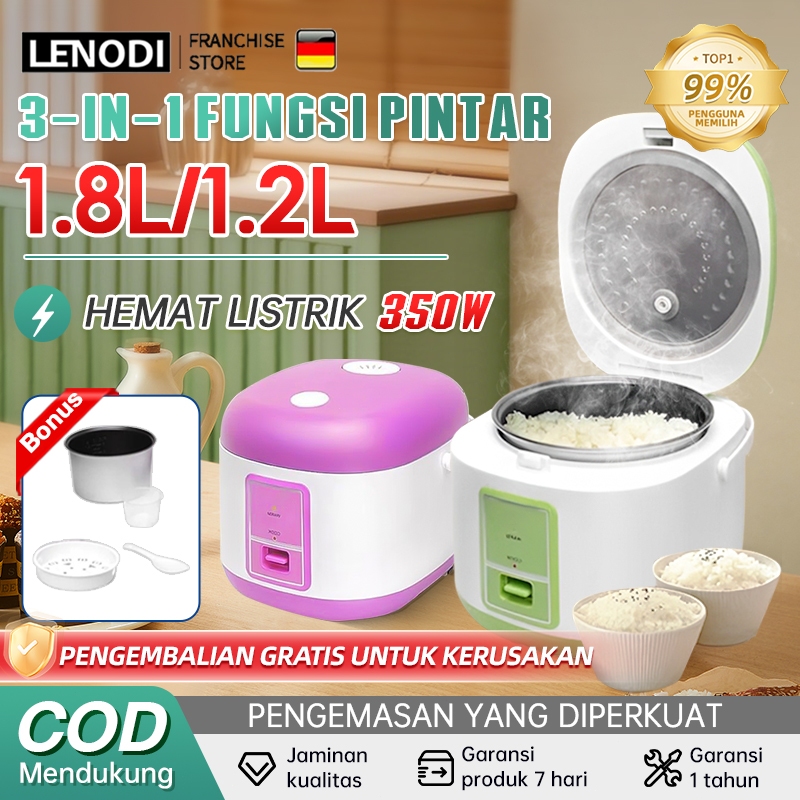 Jual Rice Cooker 1.8 Liter 3in1 Penanak Nasi /Pengukus Makanan ...