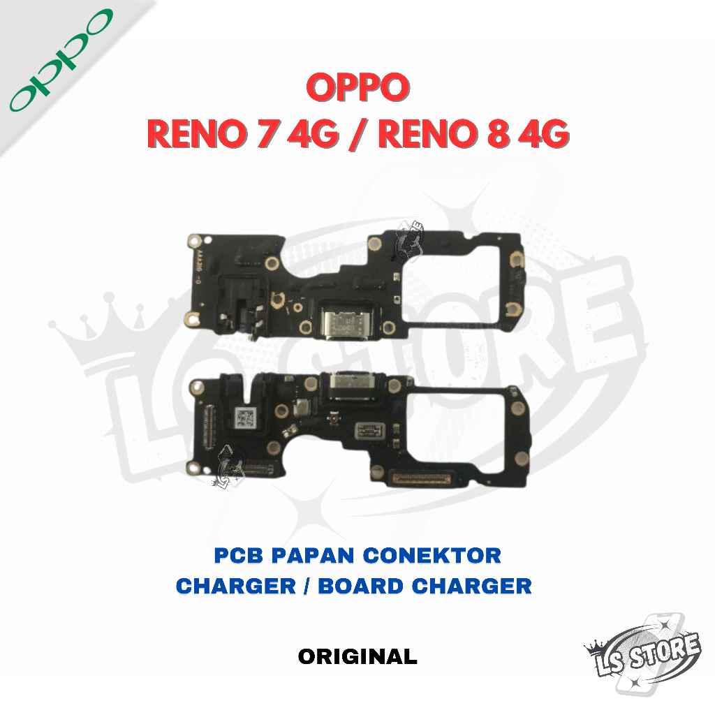 Jual UI Board Konektor Cas OPPO RENO 7 4G / RENO 8 4G Connector Charger ...