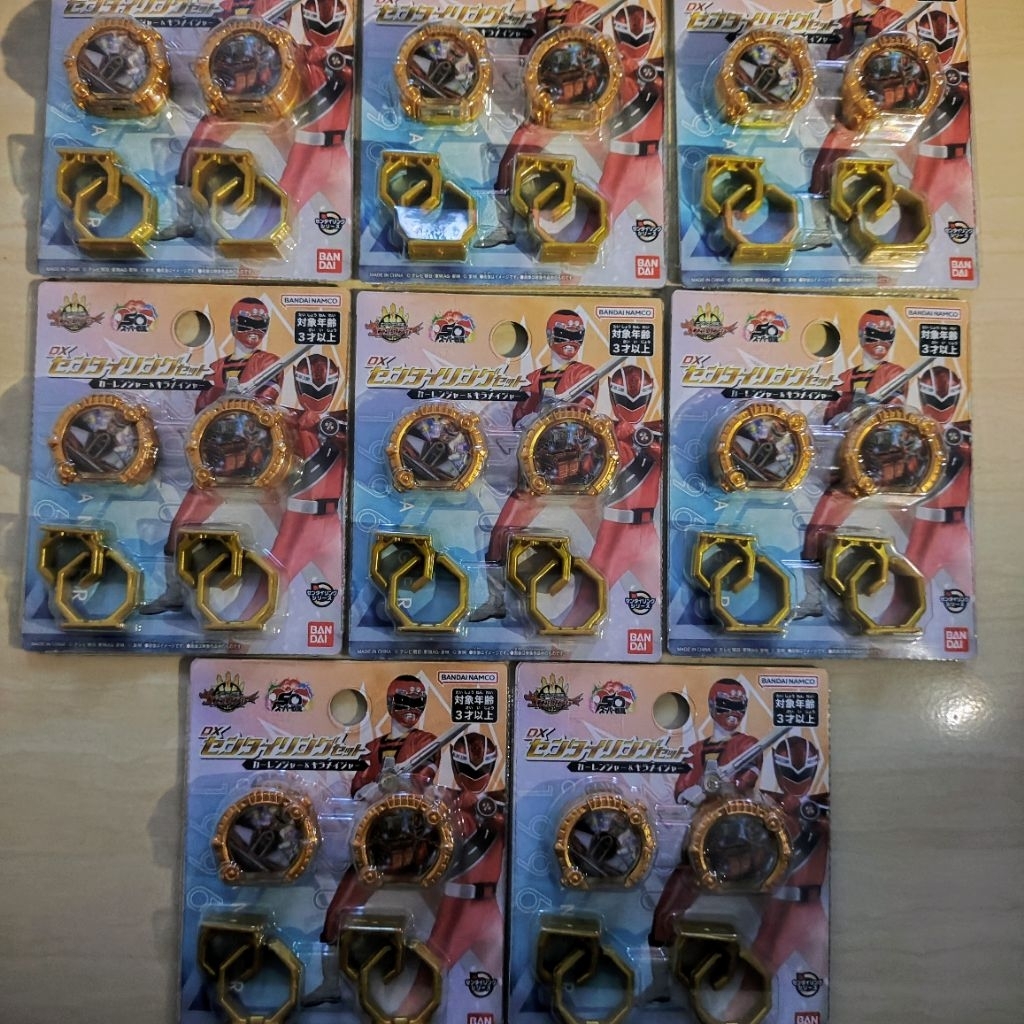 Jual DX Sentai Ring Set Carranger & Kiramager - No. 1 Sentai Gozyuger ...