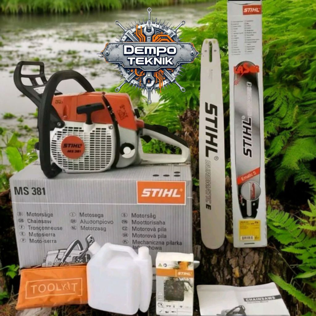 Jual CHAINSAW STIHL MS381 70,2CC BAR 25IN BAJA LASER TIP RANTAI 42T ...